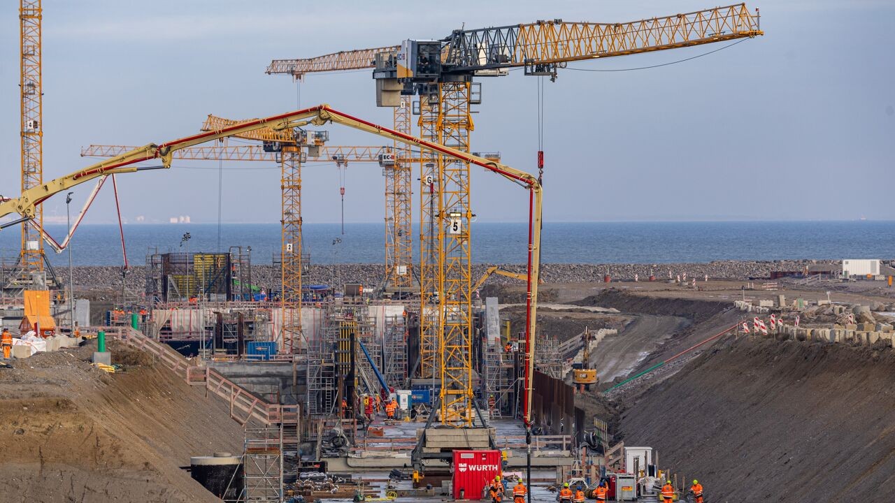 Voltooiing tunnel tussen Duitsland en Denemarken loopt opnieuw vertraging op