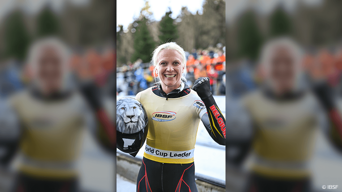 Historisch! Kim Meylemans steekt eindzege in Wereldbeker skeleton op zak met derde plaats in Altenberg