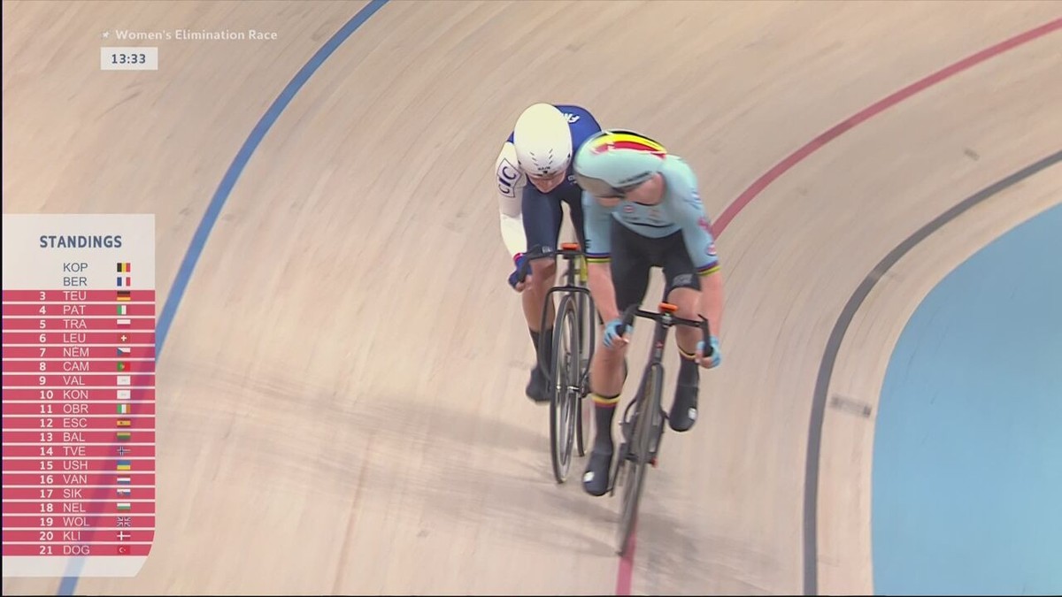 GOUD! Lotte Kopecky rijdt er iedereen af in de afvalling en is Europees kampioene