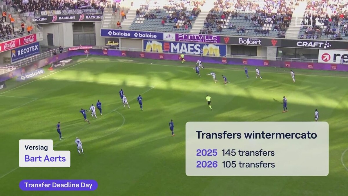 Transfer deadline day: Pak minder wintertransfers dan de voorbije jaren in de JPL