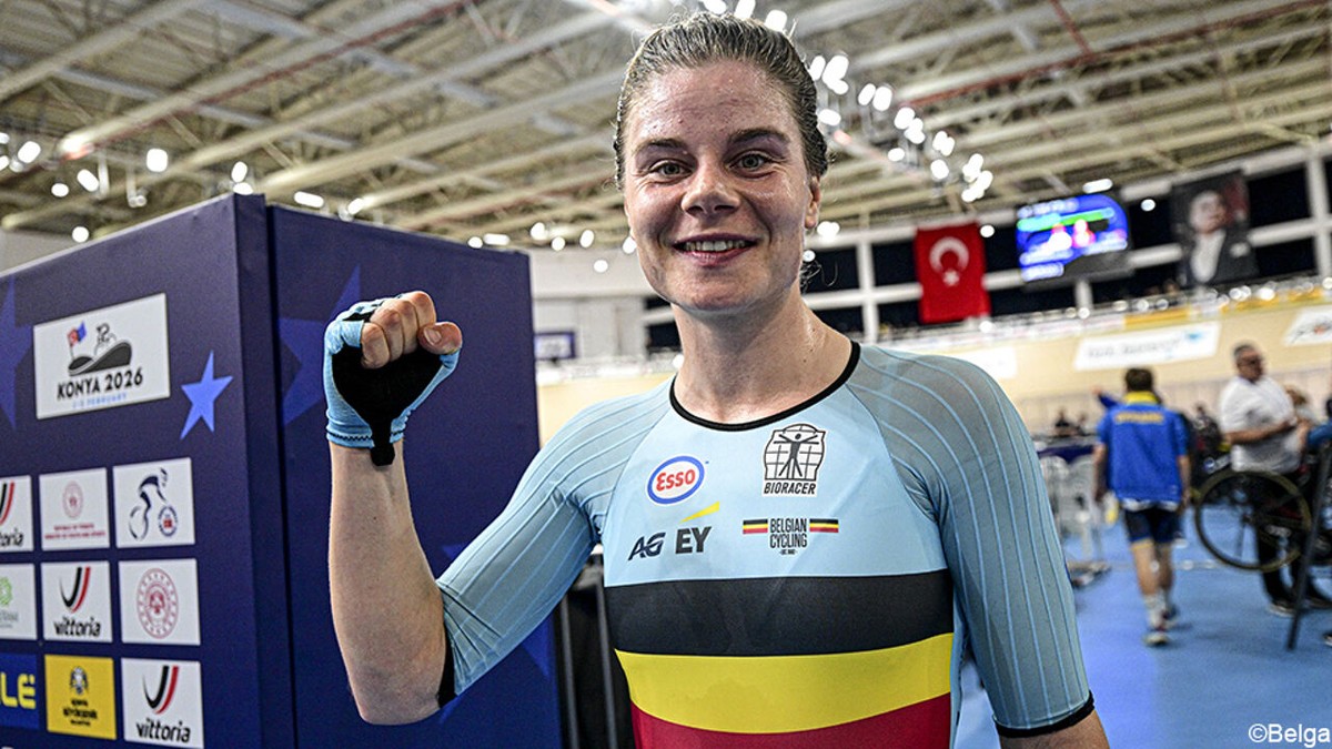 Opnieuw gouden Kopecky, zeldzame nederlaag voor Lavreysen en Van den Haute knap 5e in omnium op dag 4 EK baanwielrennen