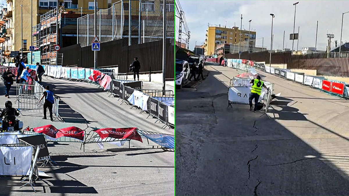 "Ik had het gewoon afgelast": Cian Uijtdebroeks scherp na beslissing om tijdrit te houden ondanks wegvliegende hekken