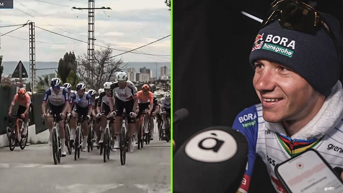 "Ik wist weken geleden al waar ik zou gaan": Evenepoel glundert na perfect ploegenspel, dat "grappig moment" opleverde