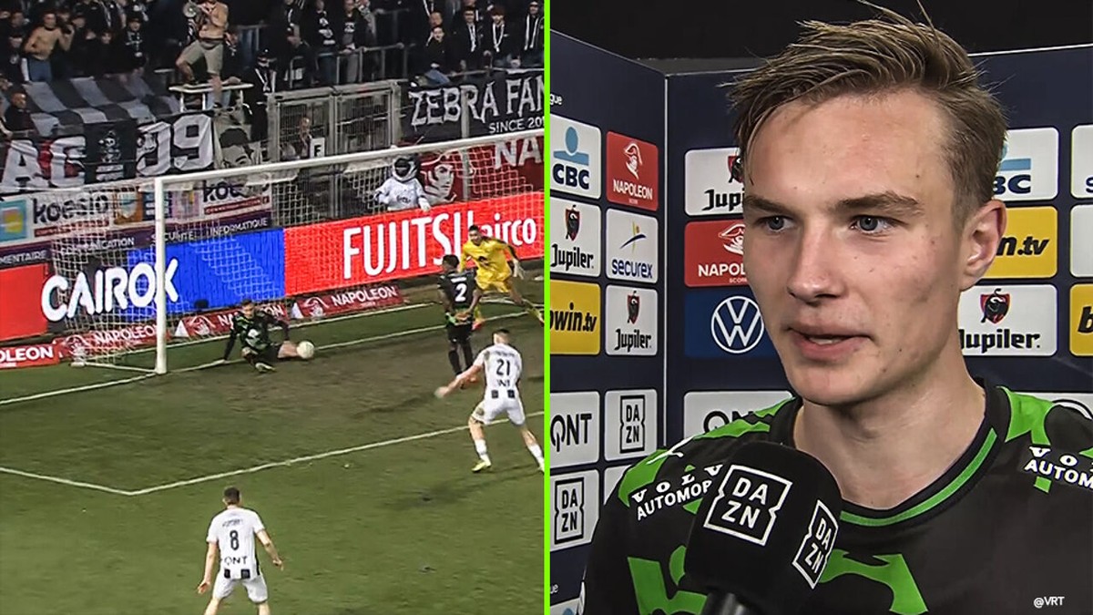 "Het was net een natte droom": met dubbele save in minuut 99 is Christiaan Ravych de held van Cercle Brugge