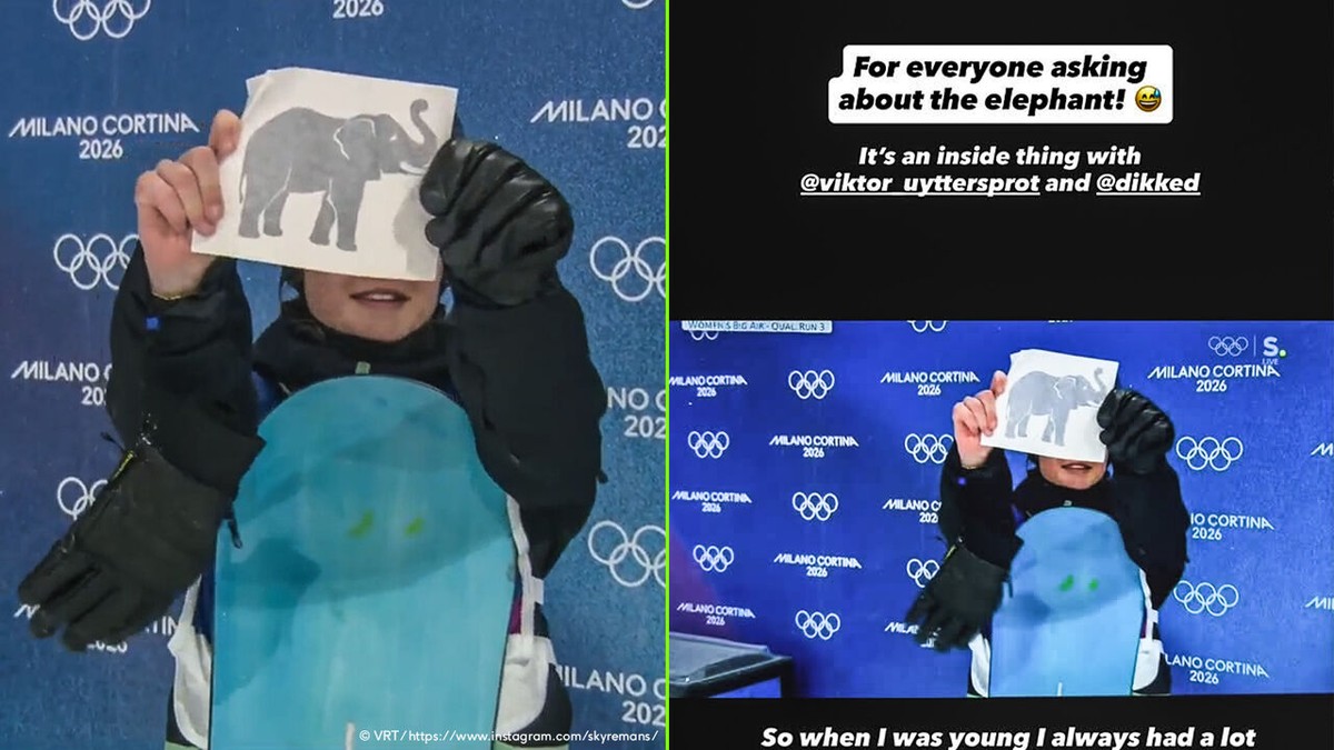 "Voor iedereen die naar de olifant vraagt ...": Sky Remans deelt "inside joke" die bijzondere viering verklaart