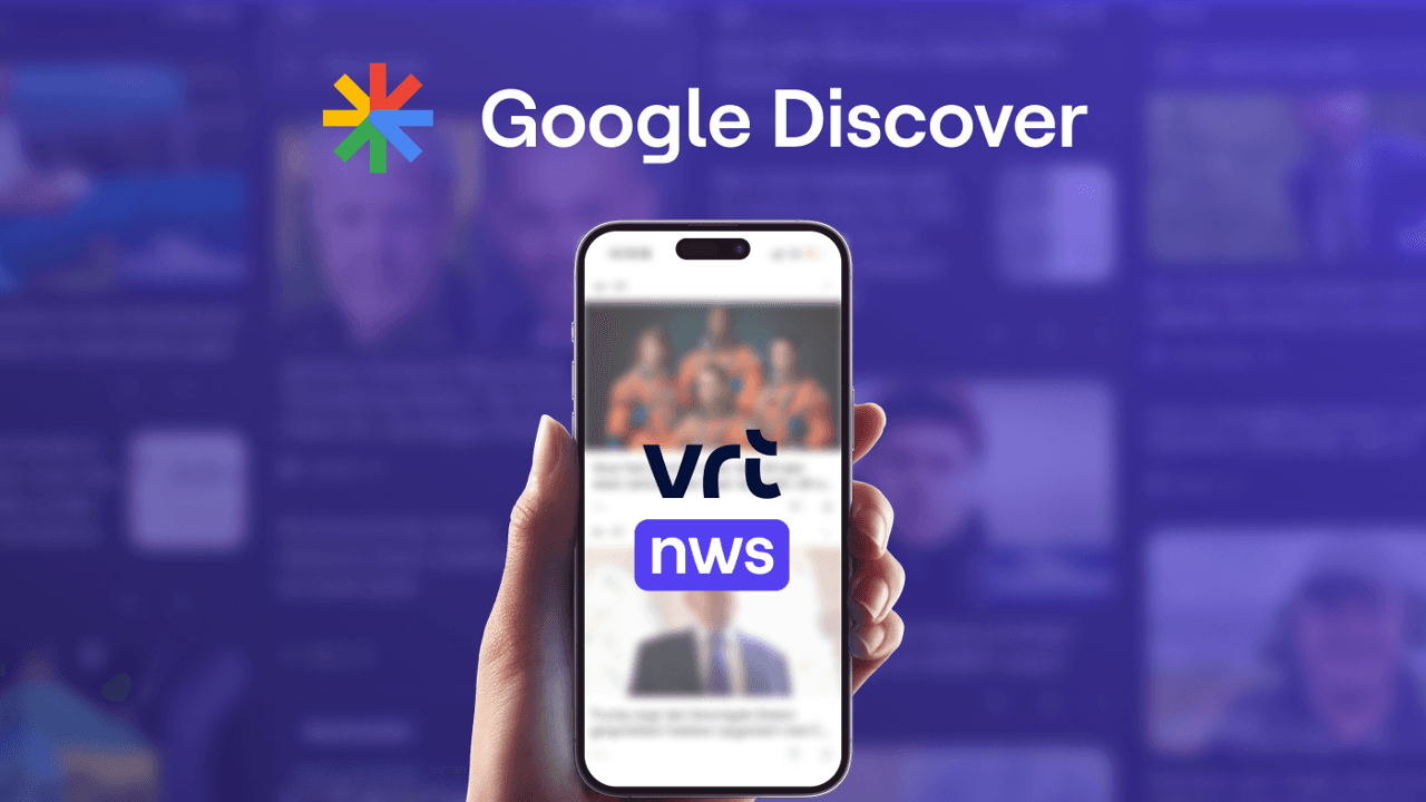 Zo volg je VRT NWS op Google Discover