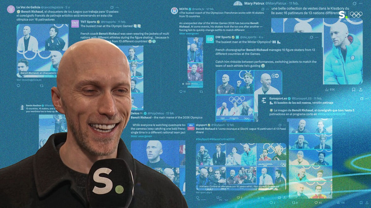 Op zoek naar de mens achter de mania: wij spraken met Benoit Richaud, de "drukst bezette man op de Winterspelen"