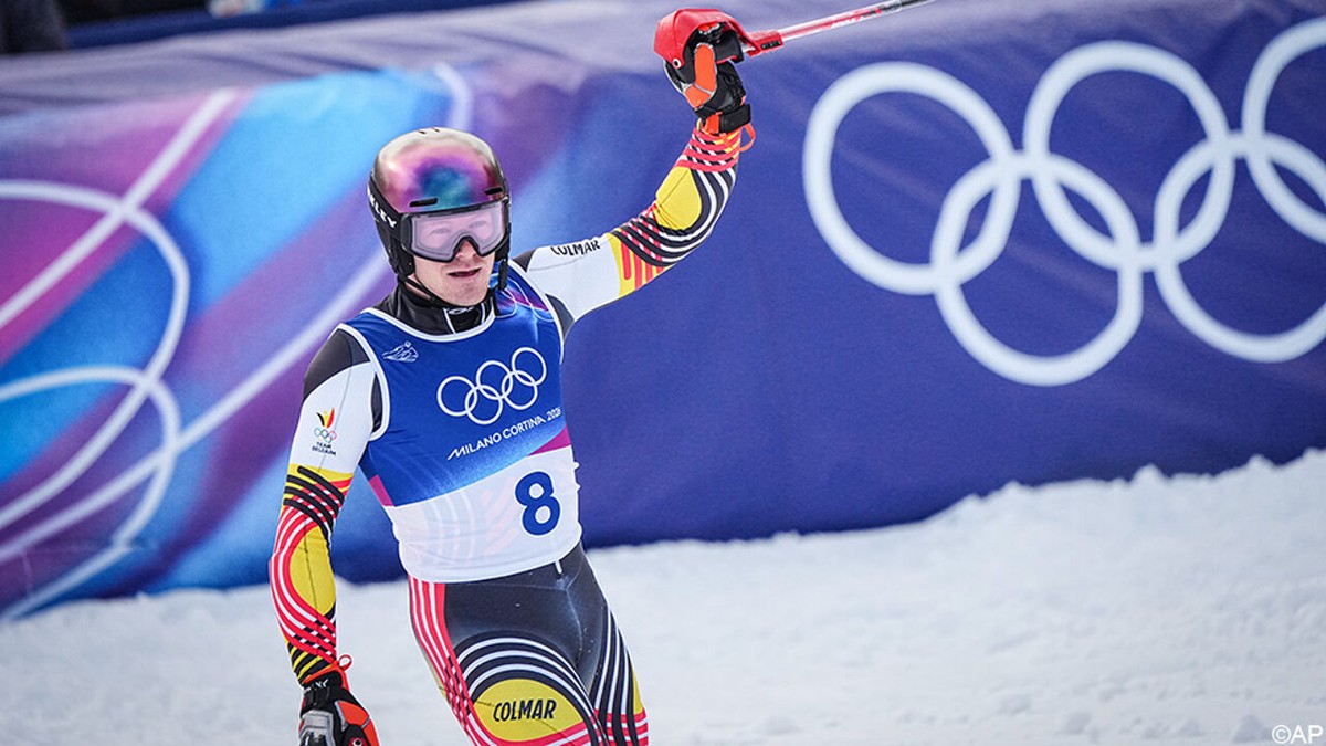 Geen historische medaille, wel mooie ereplaats: Belgische outsider Armand Marchant strandt op zucht van stunt in slalom