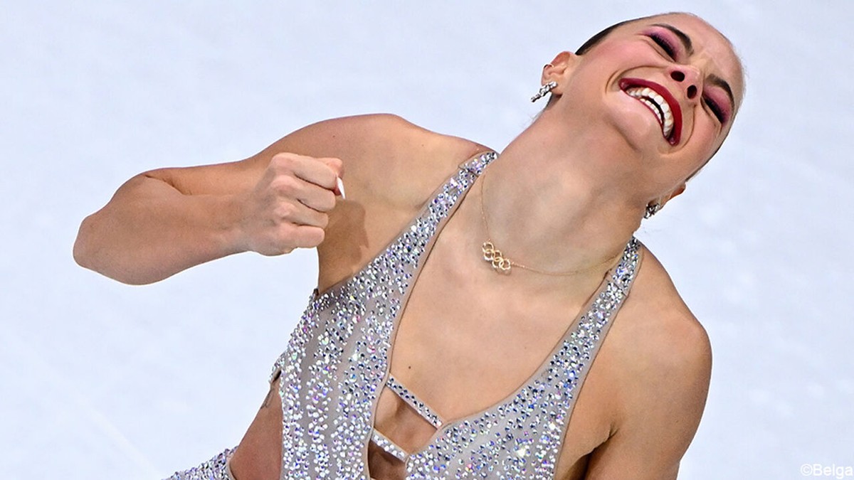 "Paar traantjes moeten inhouden op training": op adrenaline bereikte Loena Hendrickx persoonlijk doel met haar korte kür