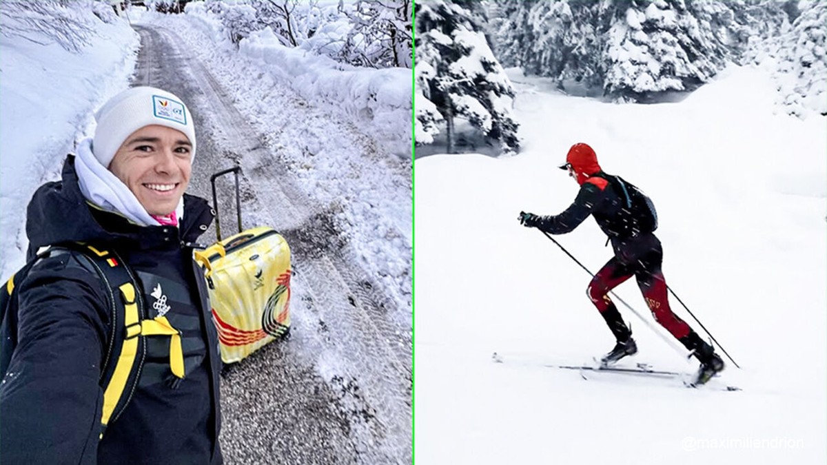 Ski mountaineer Maximilien Drion gaat voluit voor medaille: "Ik ben op mijn allerbeste niveau ooit"