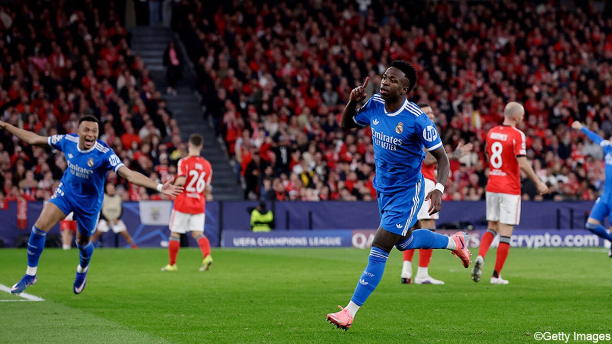 Real Madrid wint compleet ontspoord duel tegen Benfica met kleinste verschil, match ontsierd door racisme-incident rond Vinicius