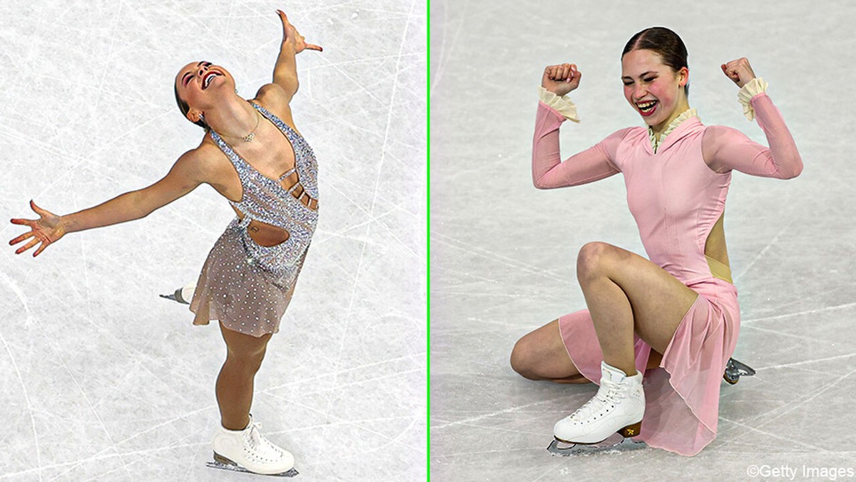 Belgische sterren op het ijs: Loena Hendrickx (7e) en Nina Pinzarrone (11e) schitteren in Milaan in hun korte kür