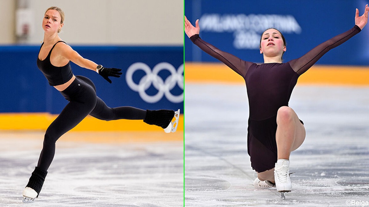 18-jarige Russin legt de lat meteen hoog, kijk vanaf 21.45 uur naar de korte kür van Hendrickx en Pinzarrone