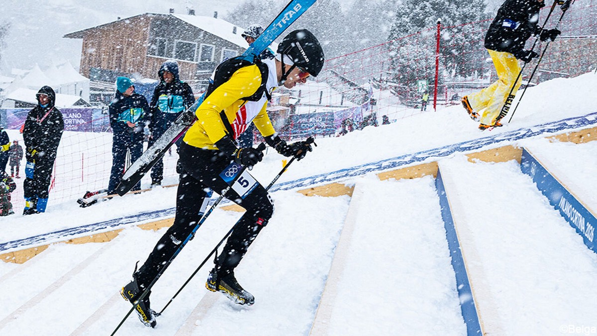 Slechte wissels doen Maximilien Drion de das om: ski-mountaineer blijft steken in halve finales