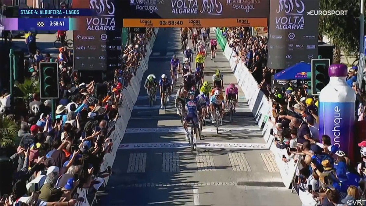 In hoogvorm richting de Omloop: Paul Magnier is opnieuw de snelste in Ronde van de Algarve, Meeus wordt tweede