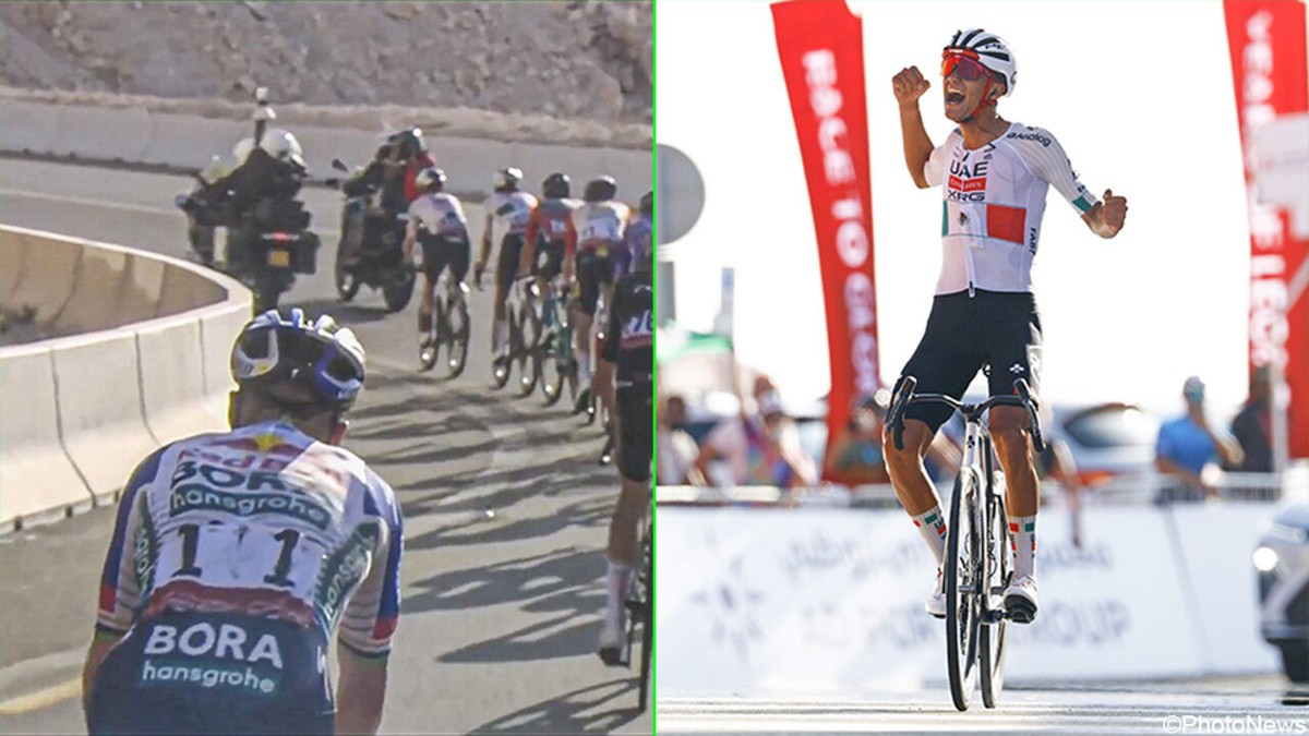 Remco Evenepoel past opnieuw bij laatste klimexamen UAE Tour, Del Toro kan eindwinst ruiken na machtsvertoon op Jebel Hafeet