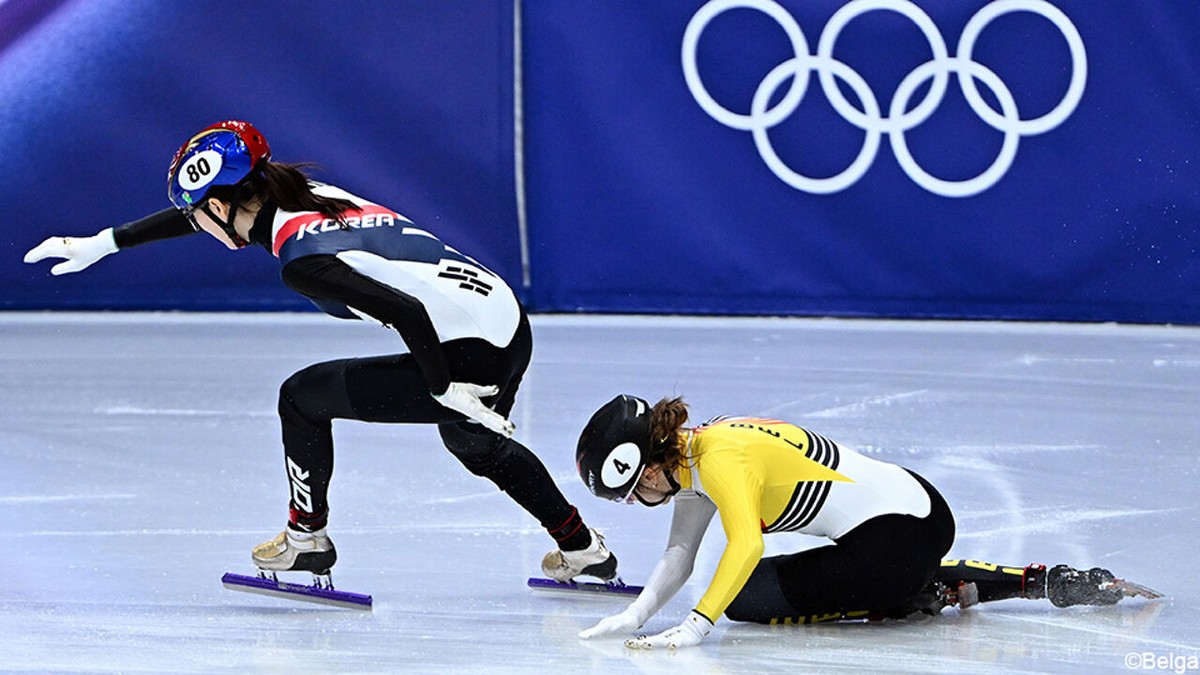 Na de kritiek van Hanne Desmet: maakte het shorttrack zich belachelijk? "Op de Spelen gelden er nu eenmaal andere regels"
