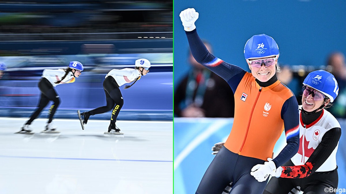 Fran Vanhoutte (9e) en Sandrine Tas (13e) spelen niet mee voor de knikkers, opnieuw goud voor Nederland op massastart