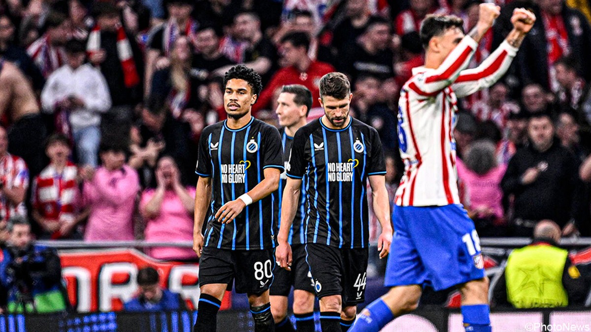 Even lonkte megastunt: dodelijk efficiënt Atletico doorprikt Champions League-droom van Club Brugge
