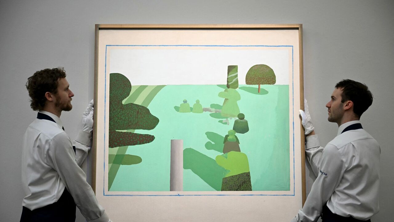 Eerste Engelse landschapsschilderij van David Hockney voor het eerst in 30 jaar te zien: "Dit veranderde alles"