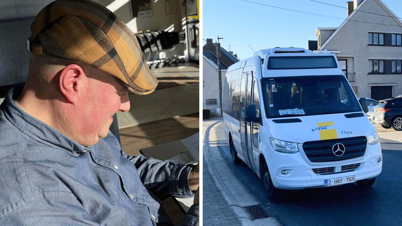 Zwartgereden, moeilijk te reserveren en enige reizigers: wij namen de flexbus in de Vlaamse Ardennen