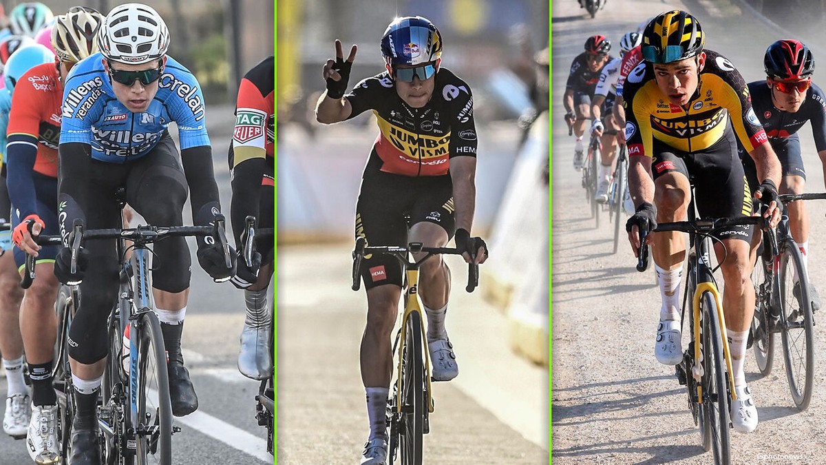 Top 10 is geen garantie: zo bracht Wout van Aert het er de voorbije jaren vanaf in zijn 1e koers