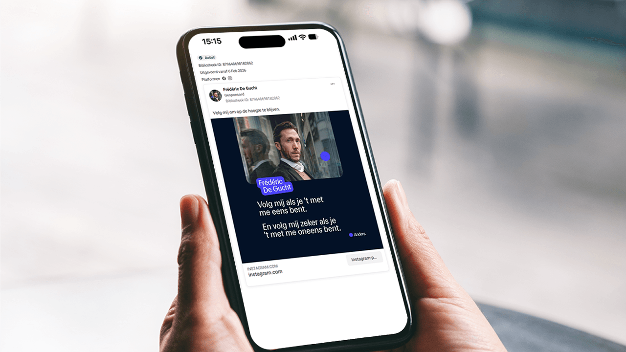 Frédéric De Gucht, Valerie Van Peel, Jo Brouns: ondanks verbod adverteren politici nog altijd op sociale media