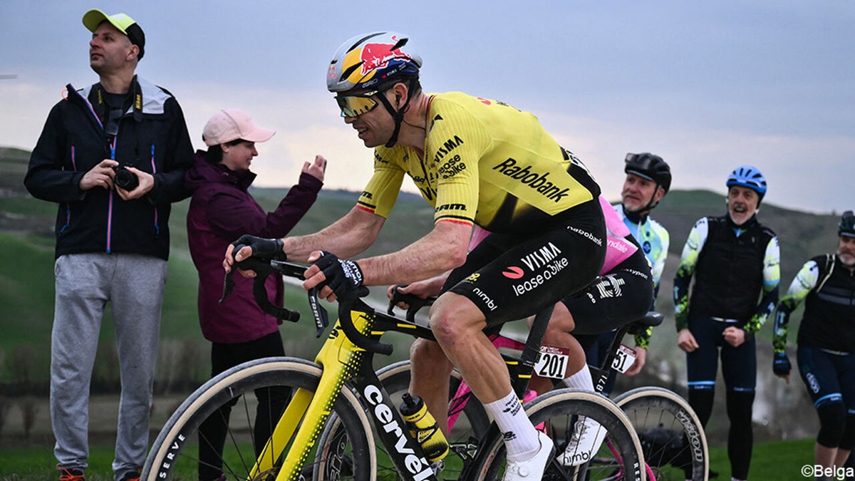 De topfavoriet is meteen bekend: Wout van Aert debuteert op BK gravel in Grobbendonk