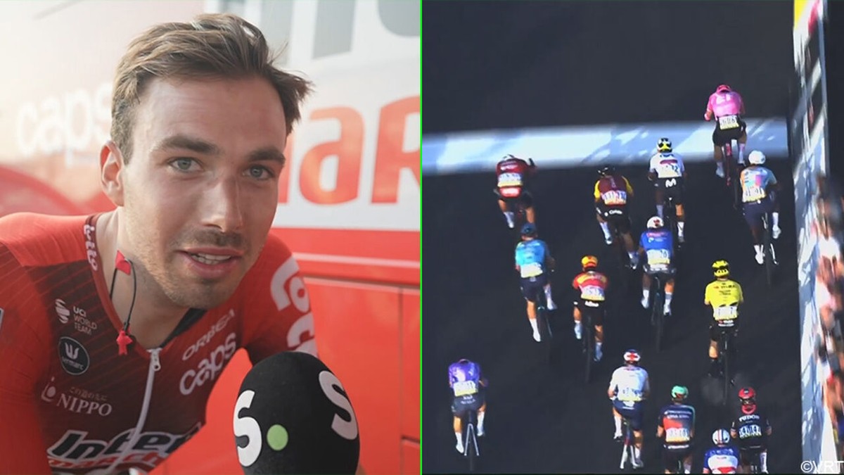 Hij reed de snelste sprint, maar Vito Braet moet tevreden zijn met (knappe) 2e plaats: "Het zat erin vandaag"