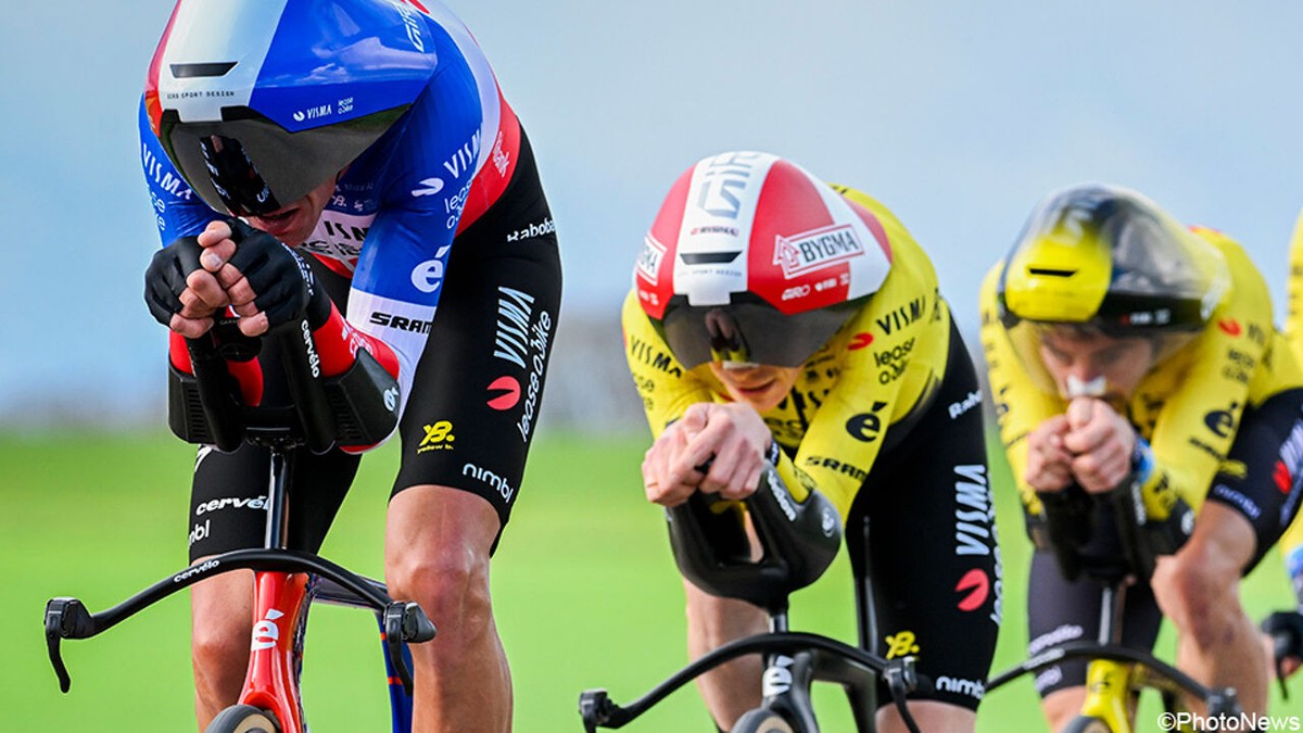 Renaat en Jan zien hoe de topfavoriet teleurstelt na enkele plotwendingen: "4e plaats is te weinig voor Visma-Lease a Bike"