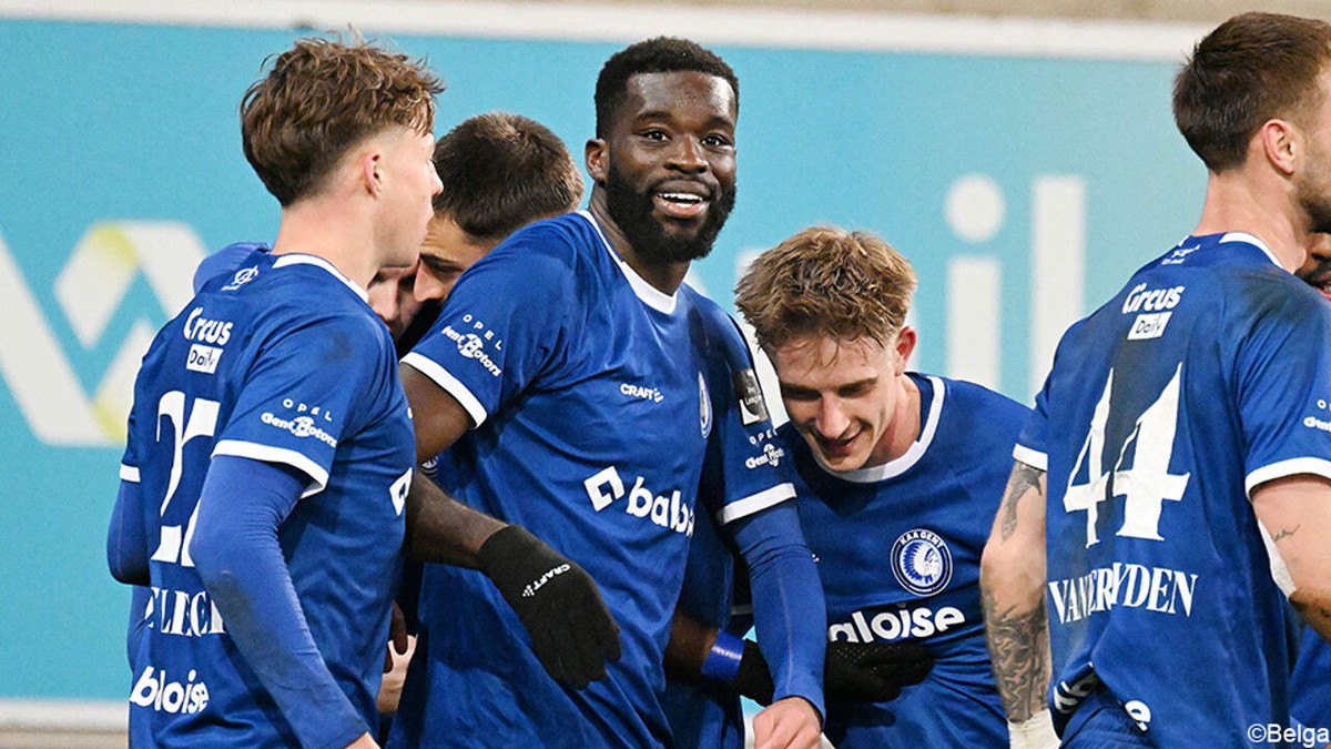 Gent kan Champions' Play-offs al ruiken na eenvoudige zege tegen Zulte Waregem, dat baalt om gemiste penalty