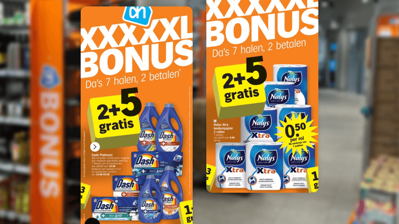 Albert Heijn heeft wet niet overtreden met '2+5'-actie