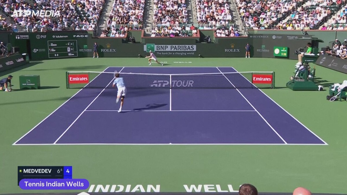 Sinner klopt Medvedev en zegeviert op Indian Wells