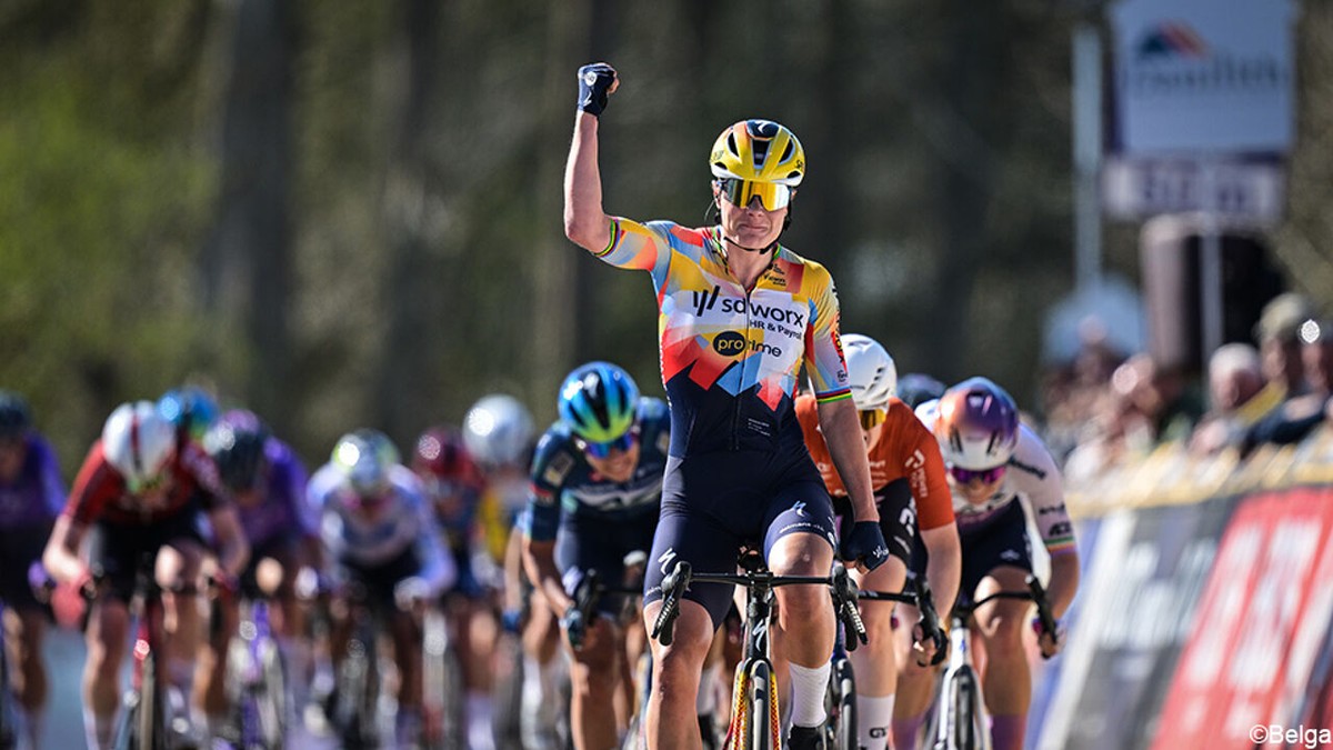 De nul is weg: Lotte Kopecky boekt in Nokere Koerse haar eerste zege van het seizoen