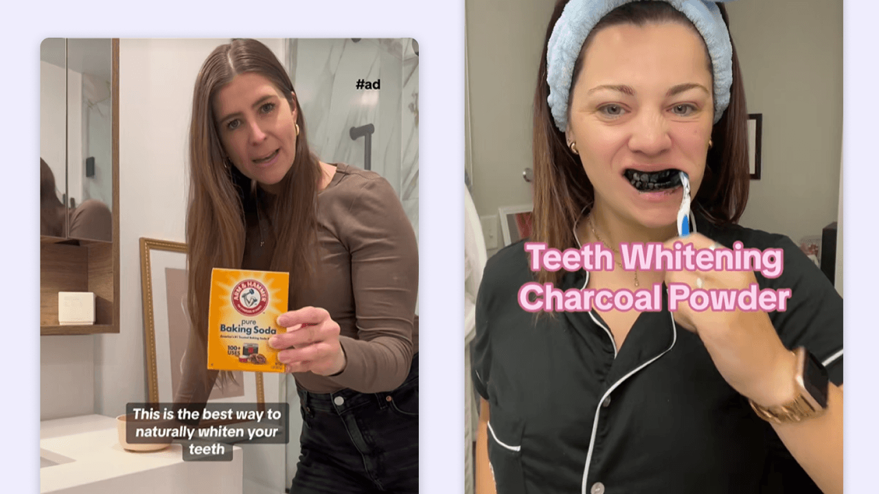 Houtskool, baksoda of strips voor wittere tanden? Experts waarschuwen voor schade aan je gebit