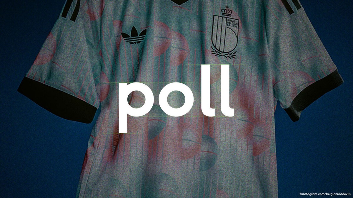 POLL: Mooi of niet? Wat vind jij van het nieuwe uitshirt van de Rode Duivels?