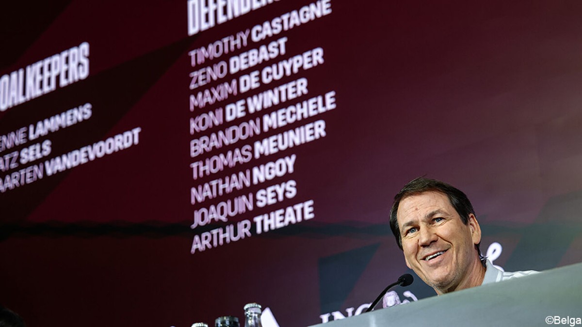 VIDEO - herbekijk de persconferentie van bondscoach Garcia