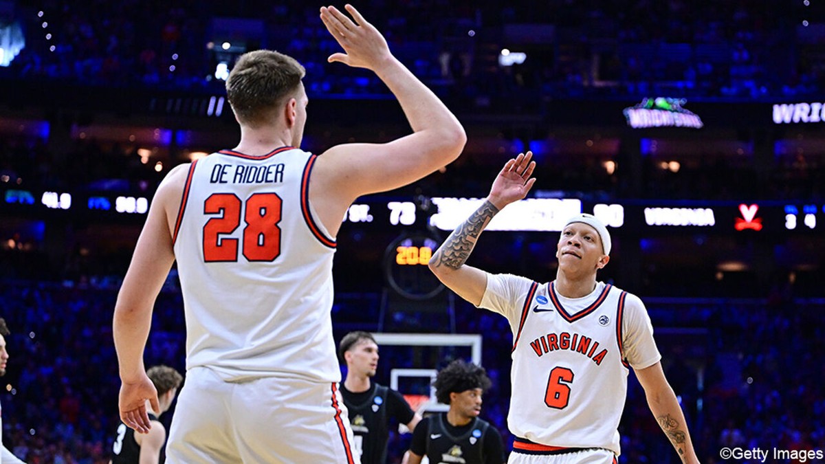 Thijs De Ridder en Virginia knokken zich met moeizame zege naar tweede ronde van NCAA Tournament