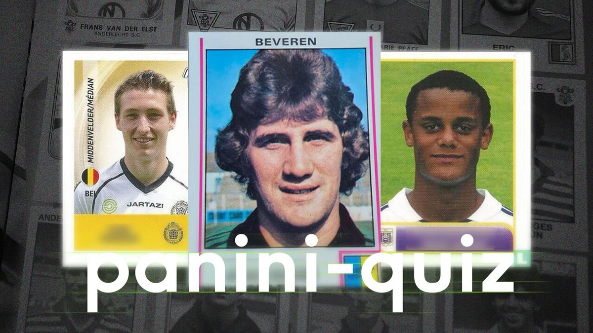 QUIZ: Test jouw kennis van het Belgische voetbal met deze 20 plaatjes uit het Panini-archief