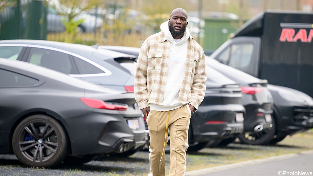 Romelu Lukaku past voor de trip met de Rode Duivels naar de VS