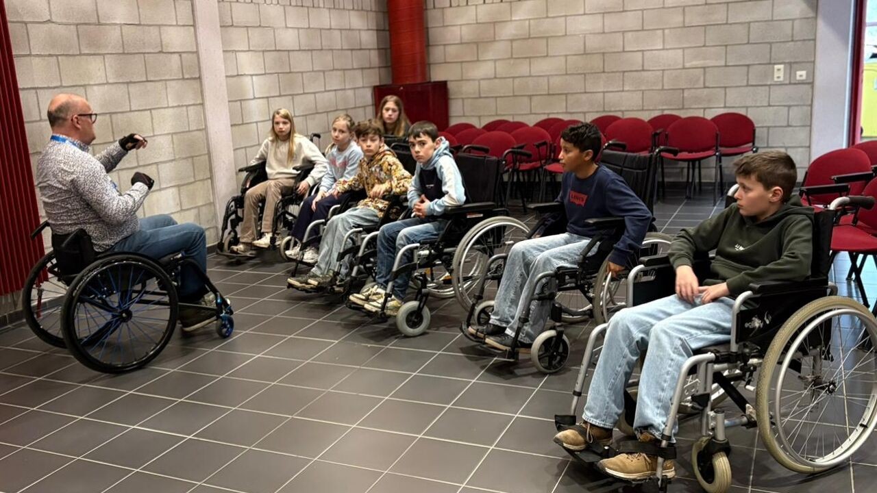 Leerlingen in Mol leren bij over leven met een beperking: "Dit is een levensles"