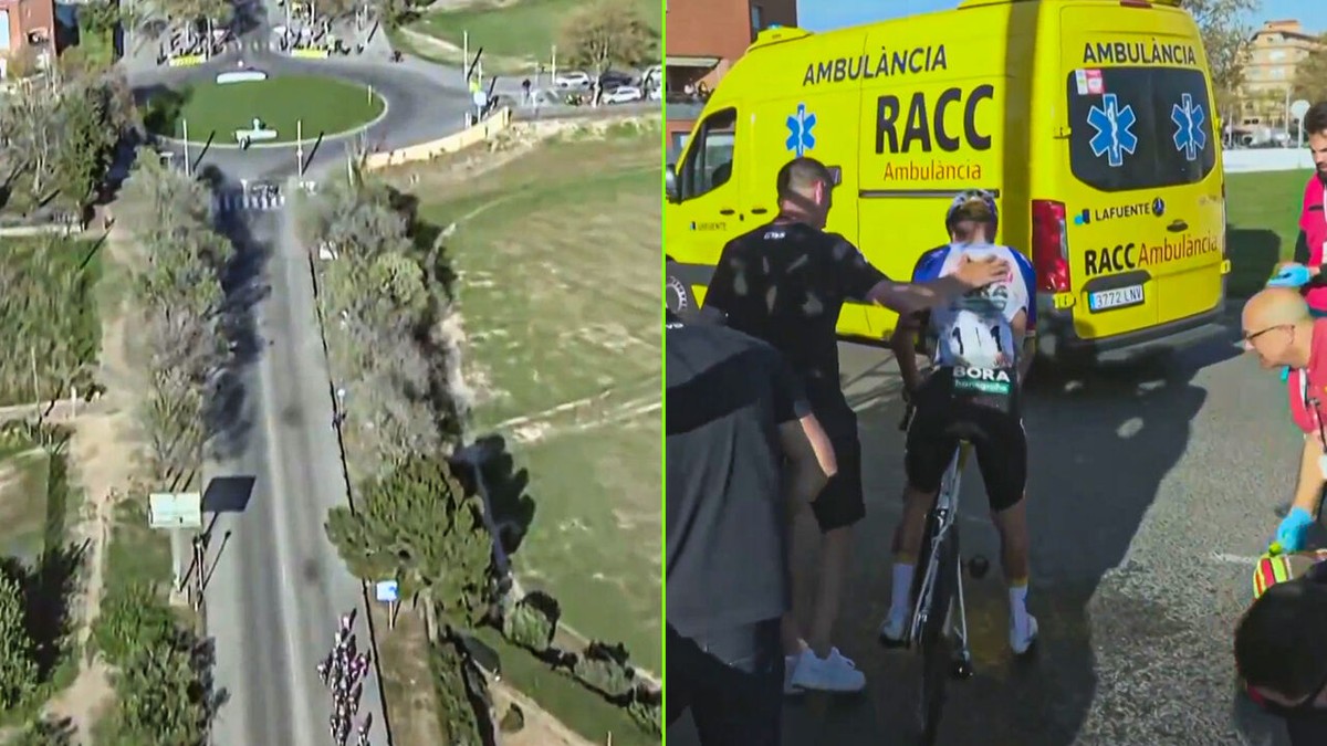 "Hij reed in een put en schoot van zijn stuur": Remco Evenepoel geeft mooie uitgangspositie weg door vreemde val