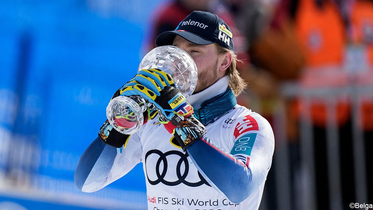 Na de ultieme teleurstelling op de Winterspelen: Noor Atle Lie McGrath pakt eindzege in Wereldbeker slalom