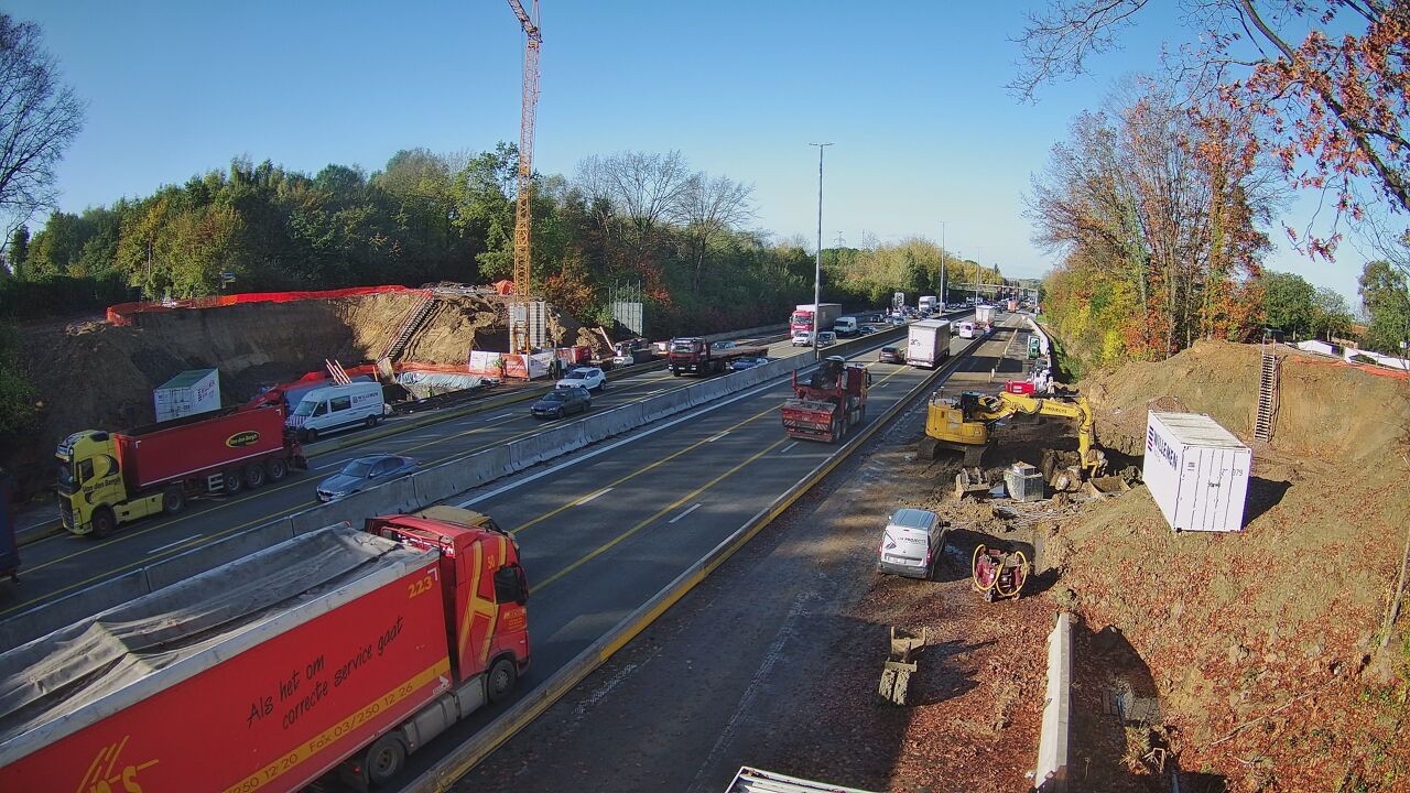 E40 tussen Brussel en Aalst dit weekend 's avonds en 's nachts in beide richtingen volledig afgesloten