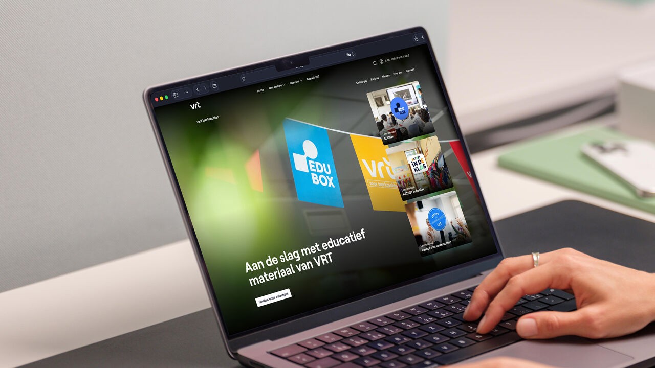 Van in de kleuterklas tot het secundair: leerkrachten vinden gepast lesmateriaal op nieuwe VRT-website