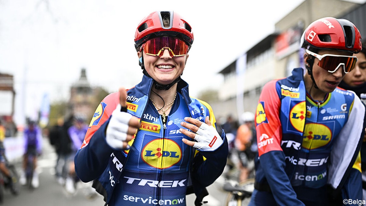 Fleur Moors rijdt dankzij haar sterke prestaties ook Ronde van Vlaanderen
