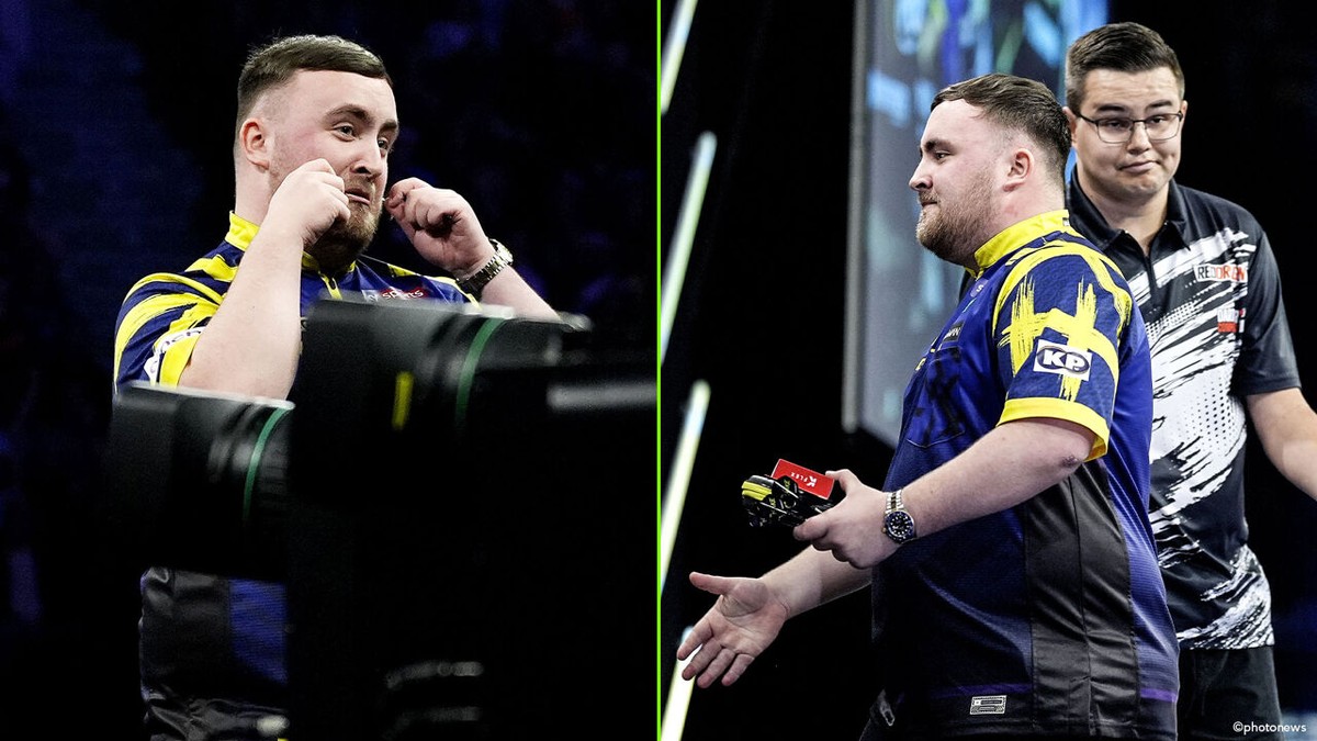 "Dit vind ik niet normaal": potje van Luke Littler kookt over in Manchester, Van Veen haalt achteraf stevig uit