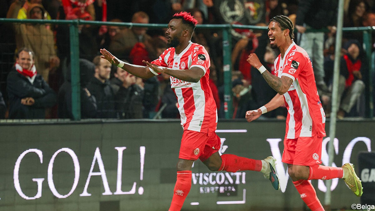 KV Kortrijk kan code van Jong KAA Gent pas in tweede helft kraken, maar doet wel goede zaken in promotiestrijd