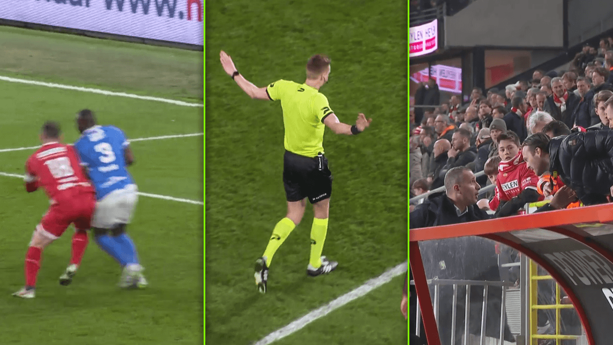 Hayen ging het zelfs uitleggen aan een fan: Antwerp claimt penalty in slot, maar scheids geeft geen gehoor aan VAR
