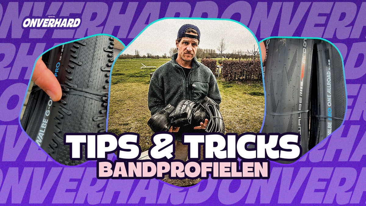 Eerste hulp bij bandenkeuze: welke profielen leg je het best op je gravelfiets? Bert De Backer wijst de weg
